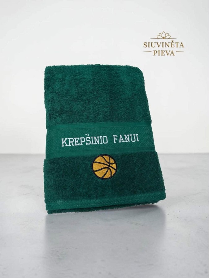 Siuvinėtas rankšluostis Krepšinio fanui (pagaminta) Siuvinėtas rankšluostis Krepšinio fanui (pagaminta)