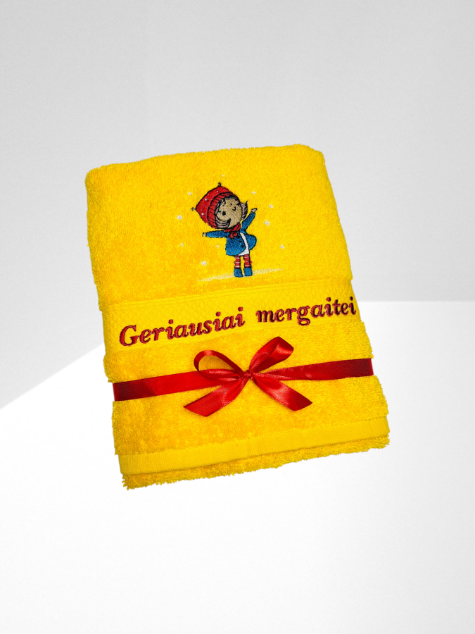 Rankšluostis “Geriausia mergaitė”