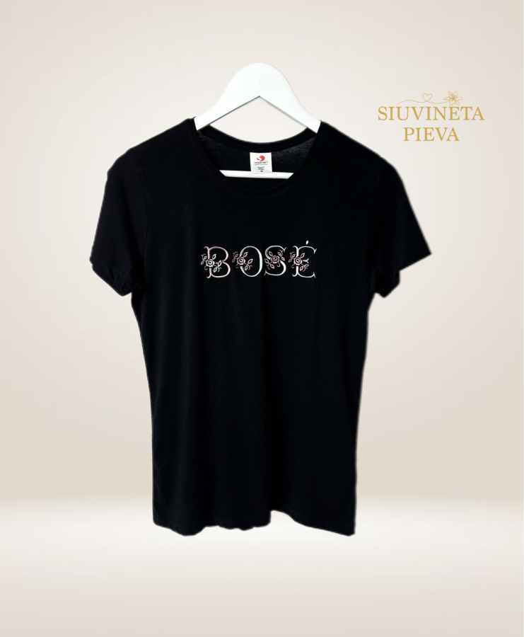 Marškinėliai "BOSĖ" (pagaminta)