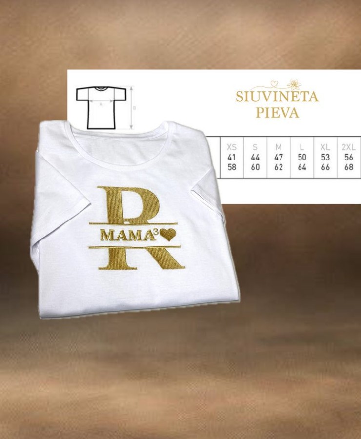 Marškinėliai Mamai