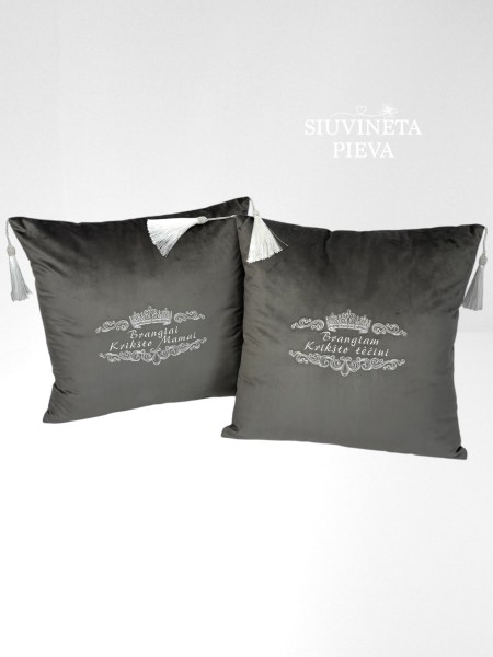 Pagalvėlės Brangiems Krikštatėviams