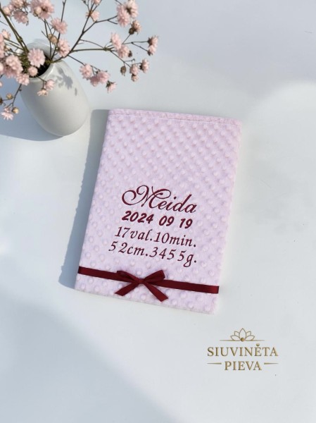 Pledukas kūdikiui su metriku