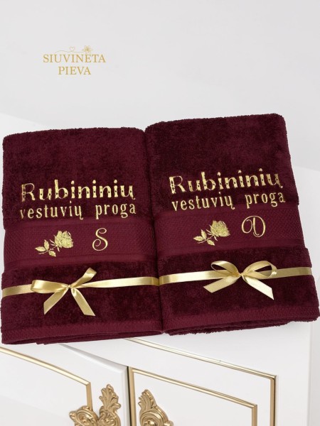 Rankšluosčiai (Rubininės vestuvės)