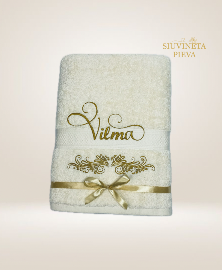 Rankšluostis  Vilmai.