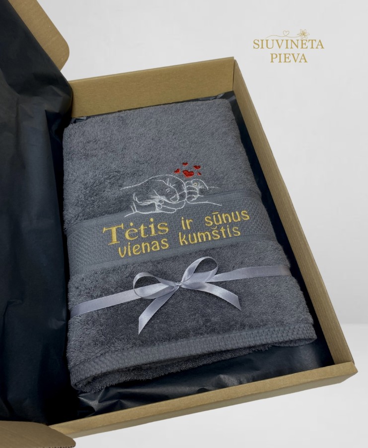 Rankšluostis Tėčiui