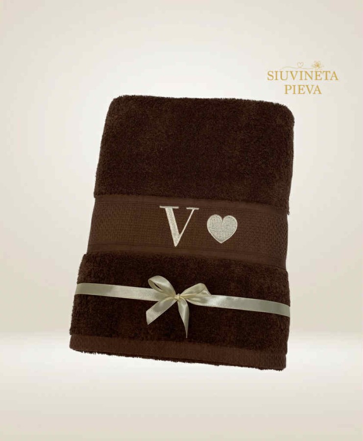 Rankšluostis su raide "Širdutė"