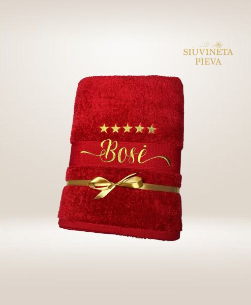 Rankšluostis “5 žvaigždučių Bosė”