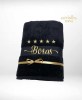 Siuvinėtas rankšluostis "Bosas" (pagaminta) Siuvinėtas rankšluostis "Bosas" (pagaminta)
