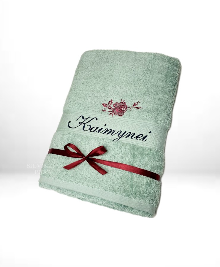 Rankšluostis kaimynei.