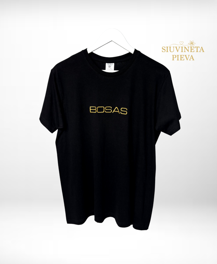 Siuvinėti marškinėliai “BOSAS”