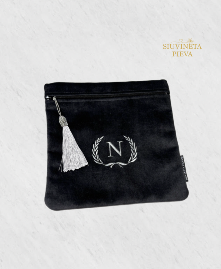 Kosmetikos krepšelis su inicialu N