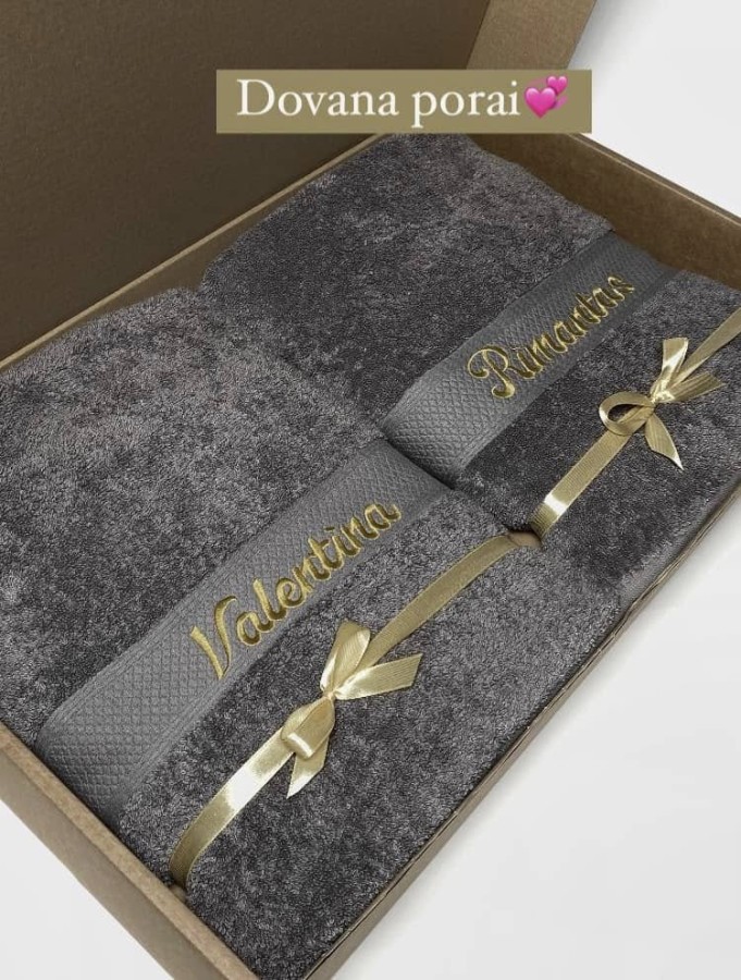 Dėžutė dviem rankšluosčiams