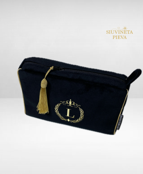 Kosmetinė su inicialu "L"