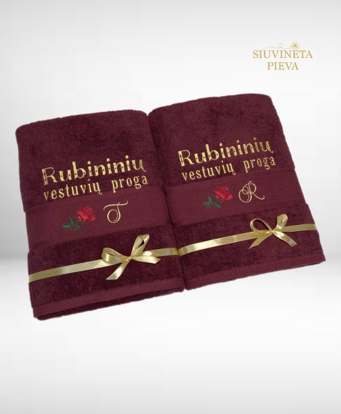 Rankšluosčiai (Rubininės vestuvės)