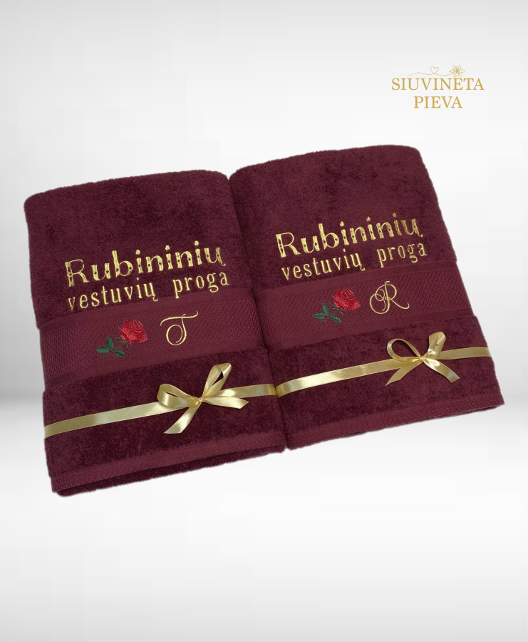 Rankšluosčiai (Rubininės vestuvės)