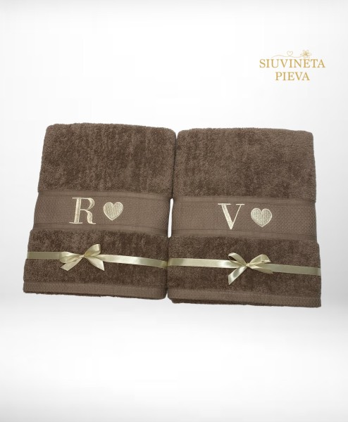 Rankšluostis su raide "Širdutė"