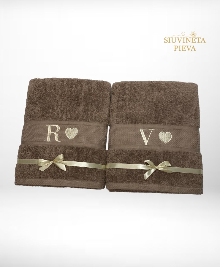 Rankšluostis su raide "Širdutė"