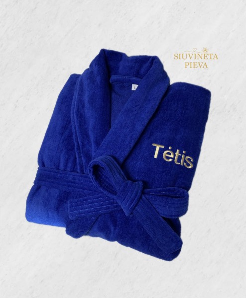 Siuvinėtas chalatas "TĖTIS"