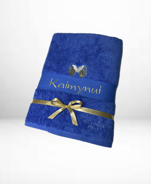 Rankšluostis kaimynui.